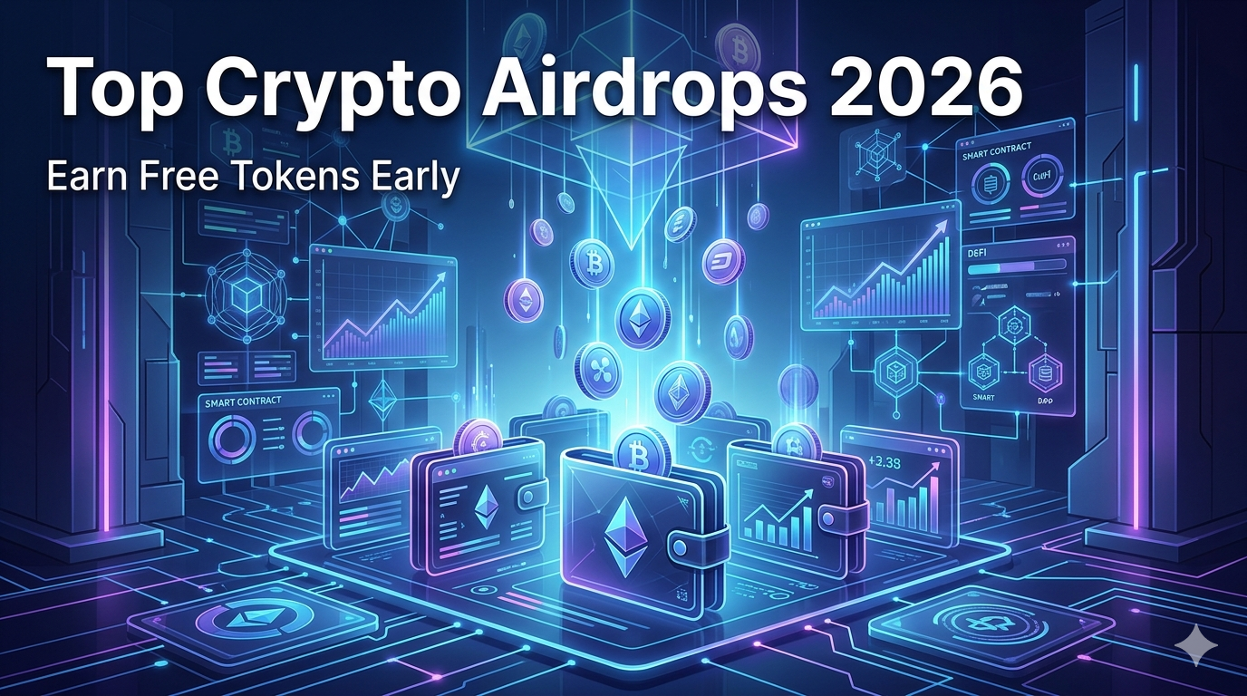 Top 10 Upcoming Crypto Airdrops in 2026 